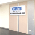 Gemi Tek Corp front doors with logo
